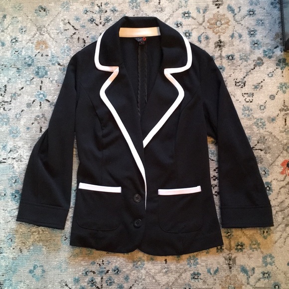 G by Guess Jackets & Blazers - G by Guess Black Fitted Blazer